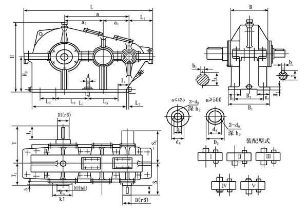 一款適用廣泛的高性能減速機-ZLSH減速機